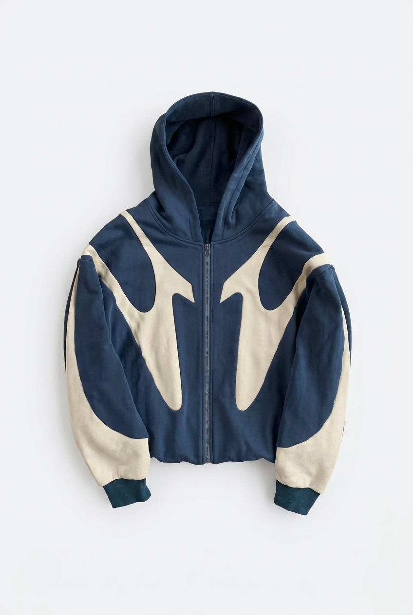 THORN AND SHADE EPISODE #002 HOODIE BLU